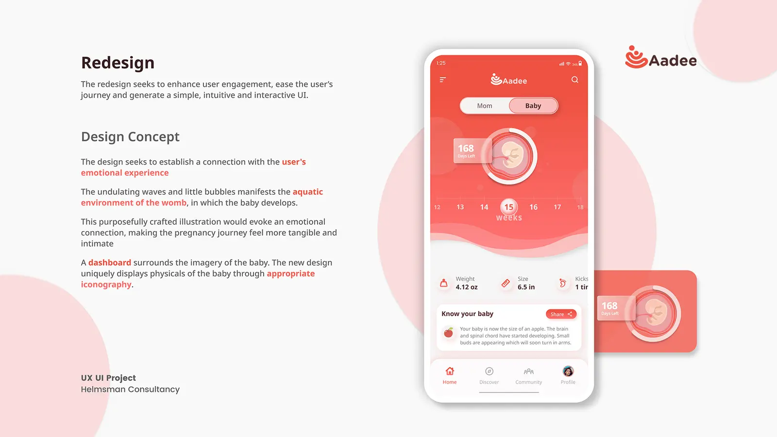 Aadee — health & parenting software by Helmsman, screen 6