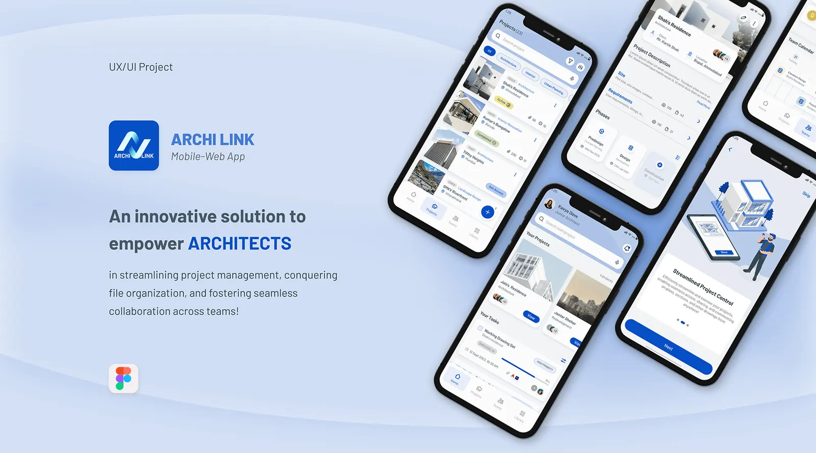 ArchiLink — architecture software by Helmsman, screen 1