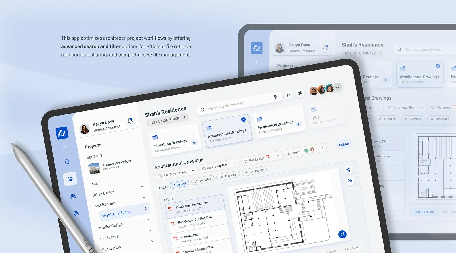 ArchiLink — architecture software by Helmsman, screen 2