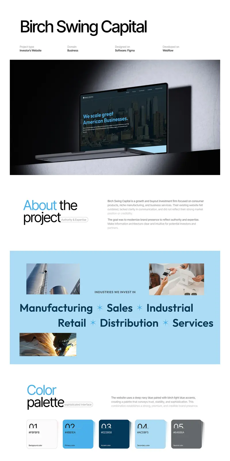 Birch Swing Group — websites & e-commerce by Helmsman