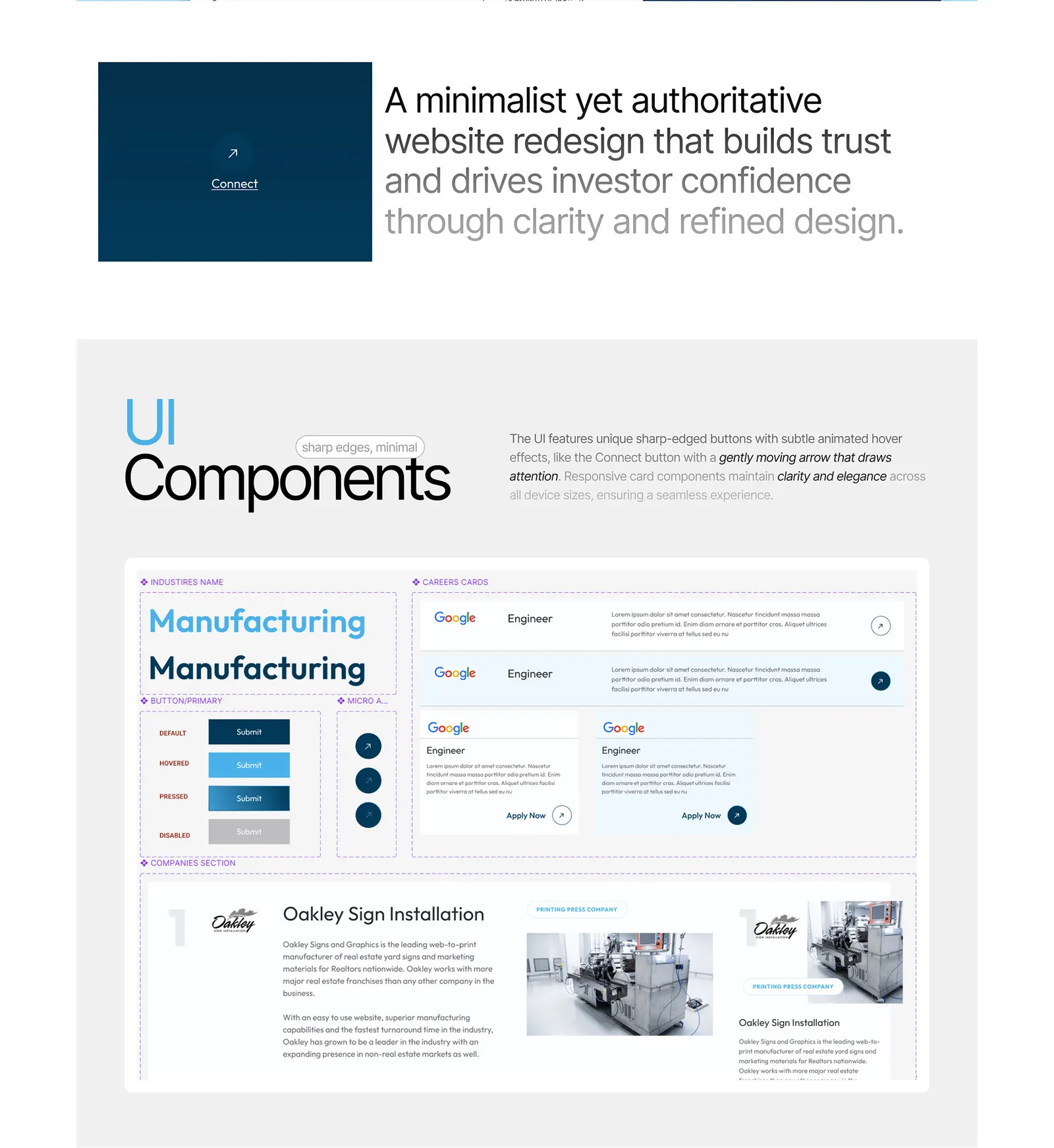 Birch Swing Group — investment website by Helmsman, screen 3