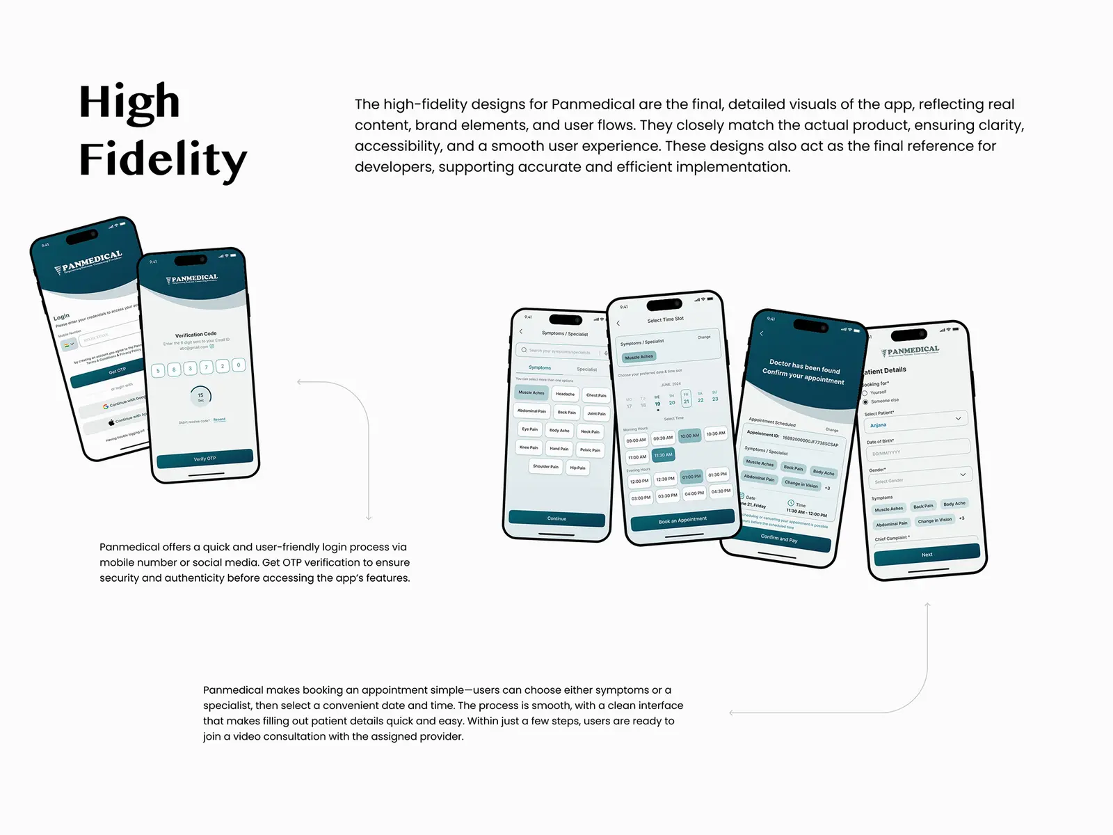 Panmedical — healthcare software by Helmsman, screen 8