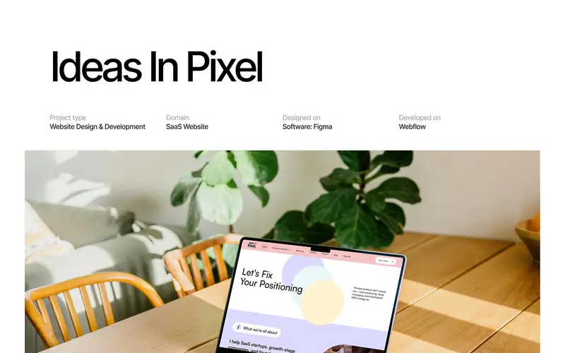 Ideas In Pixel — websites & e-commerce by Helmsman