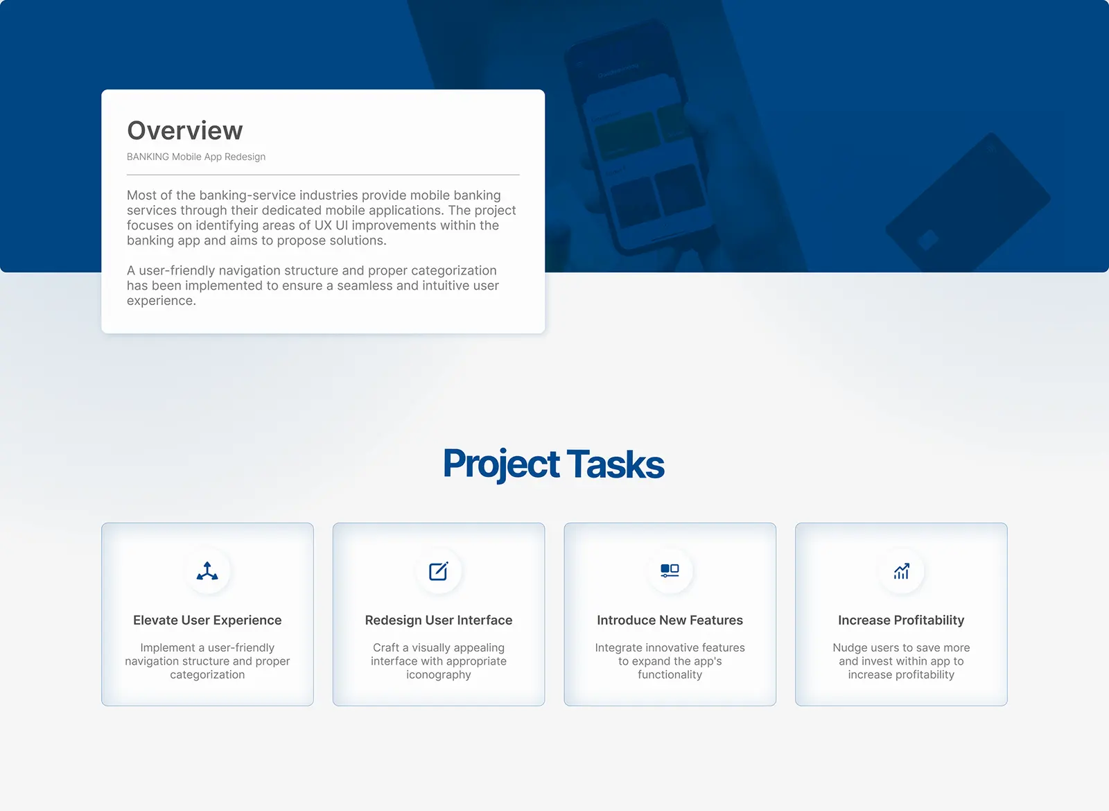 Mobile banking app — banking & finance software by Helmsman, screen 2