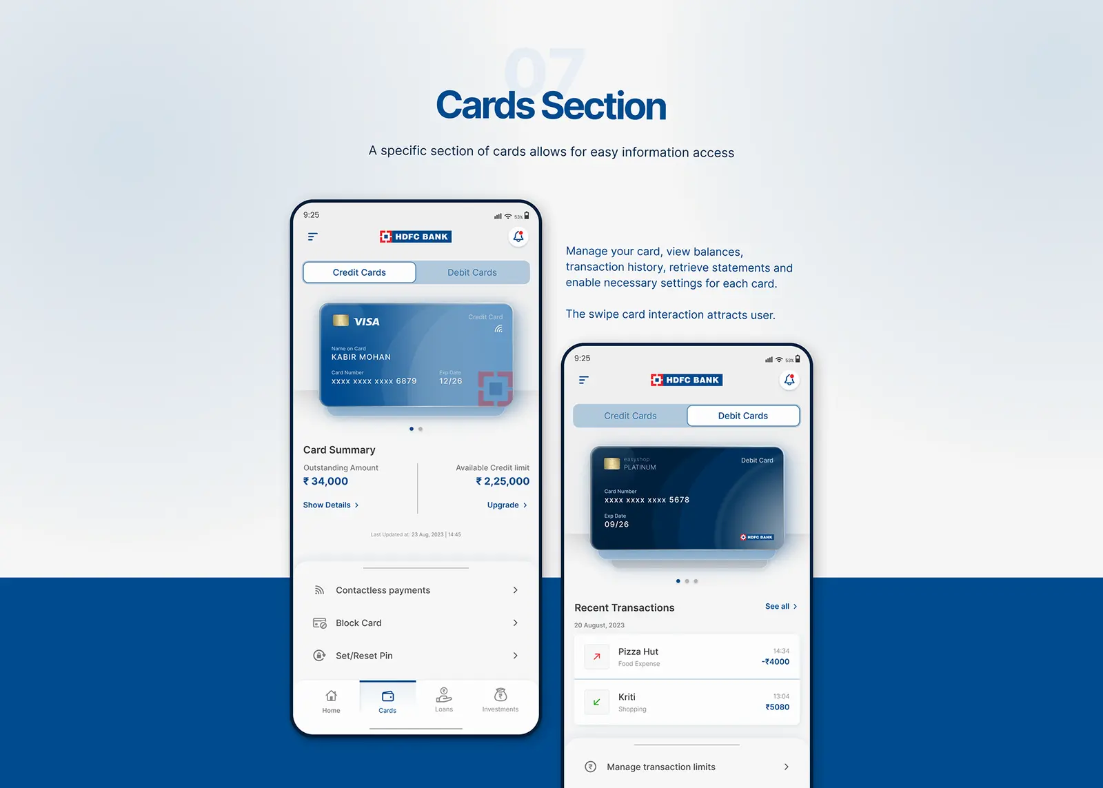 Mobile banking app — banking & finance software by Helmsman, screen 11