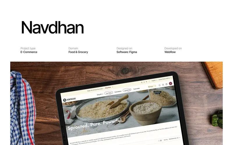 Navdhan — websites & e-commerce by Helmsman