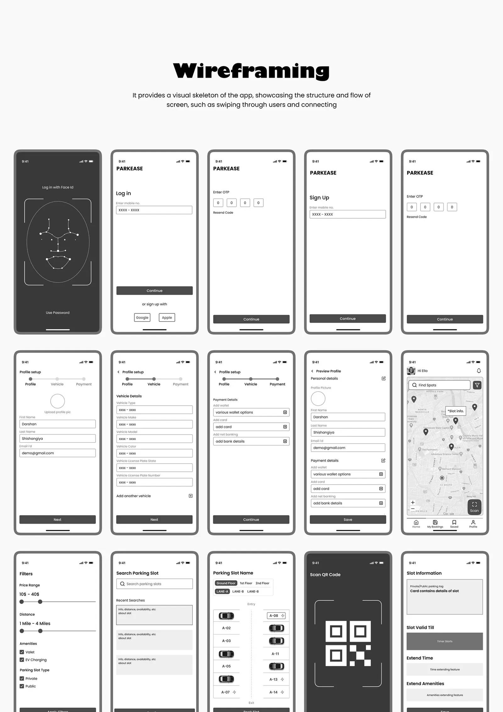 Parkease — mobility software by Helmsman, screen 2