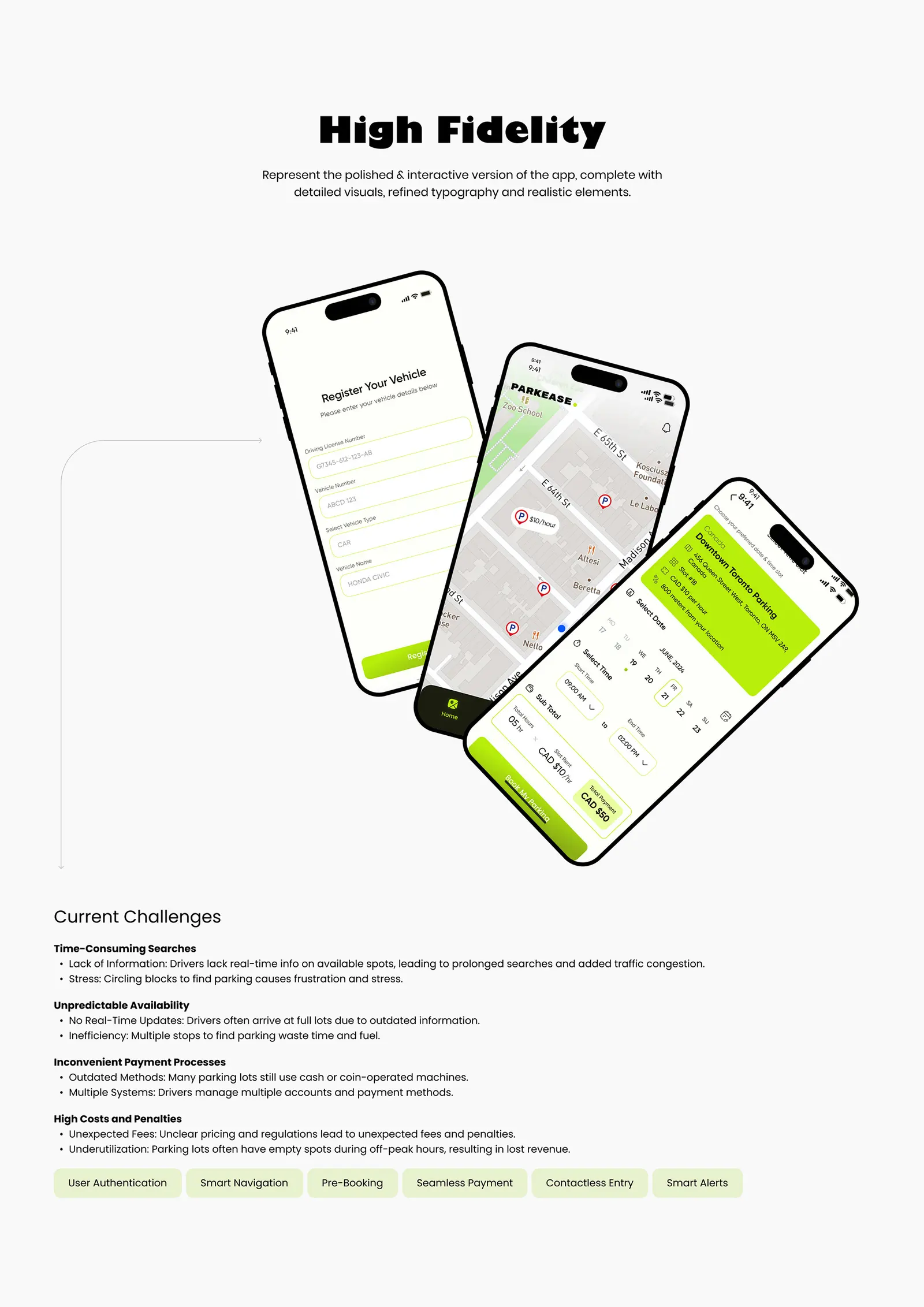 Parkease — mobility software by Helmsman, screen 4