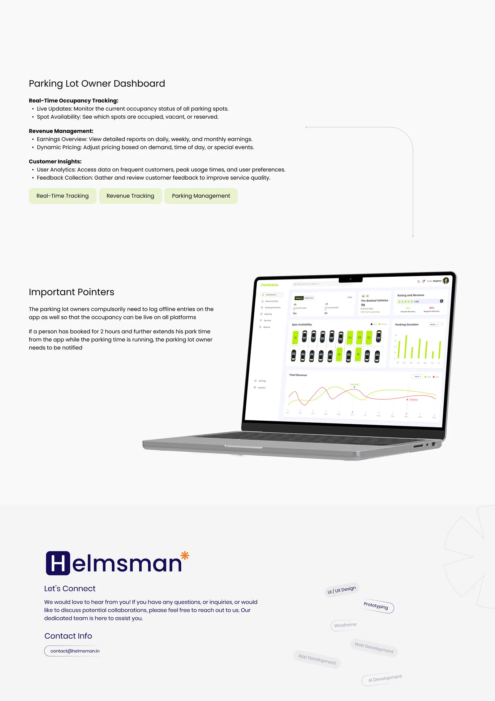 Parkease — mobility software by Helmsman, screen 5