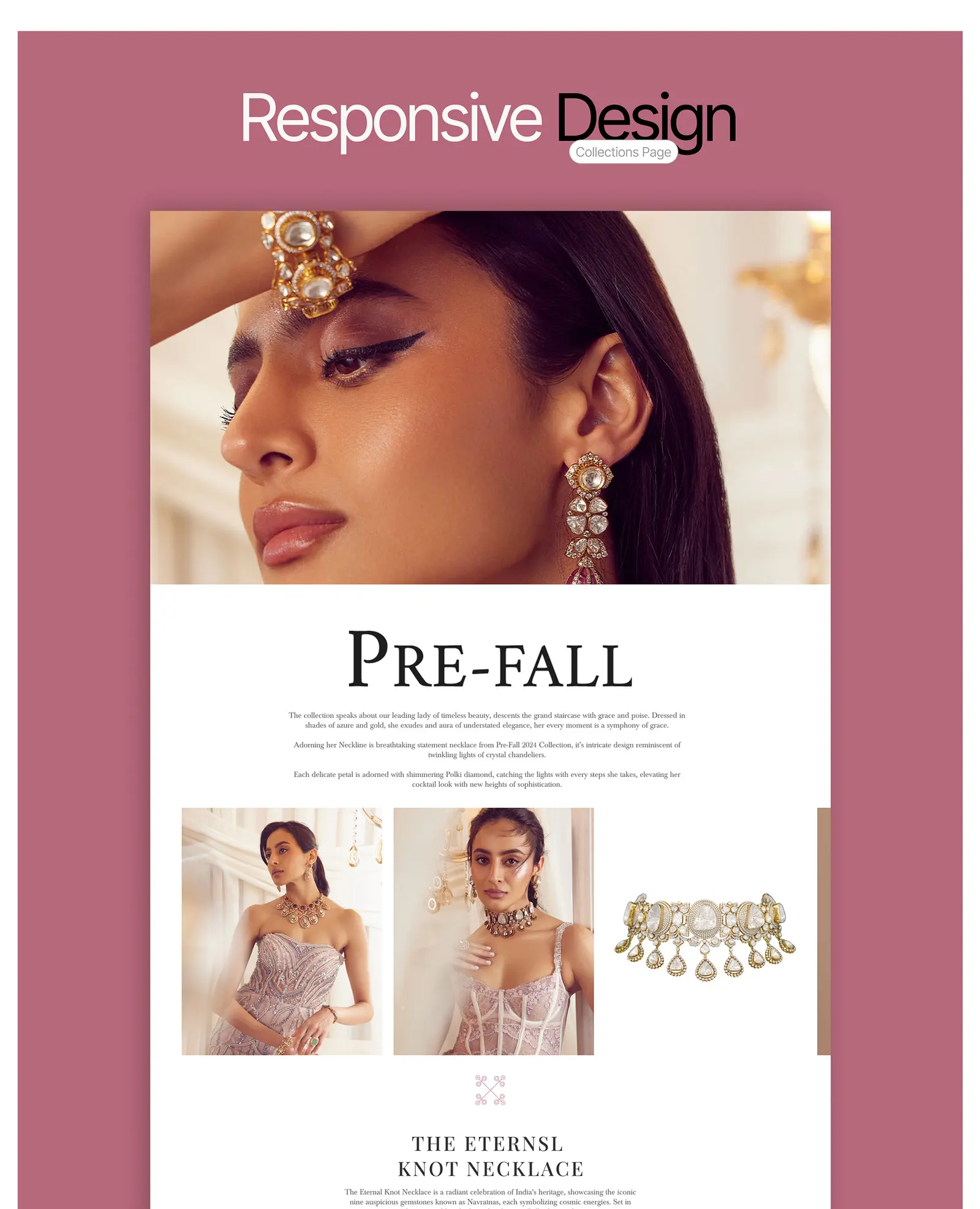 Raniwala — bridal jewellery website by Helmsman, screen 9