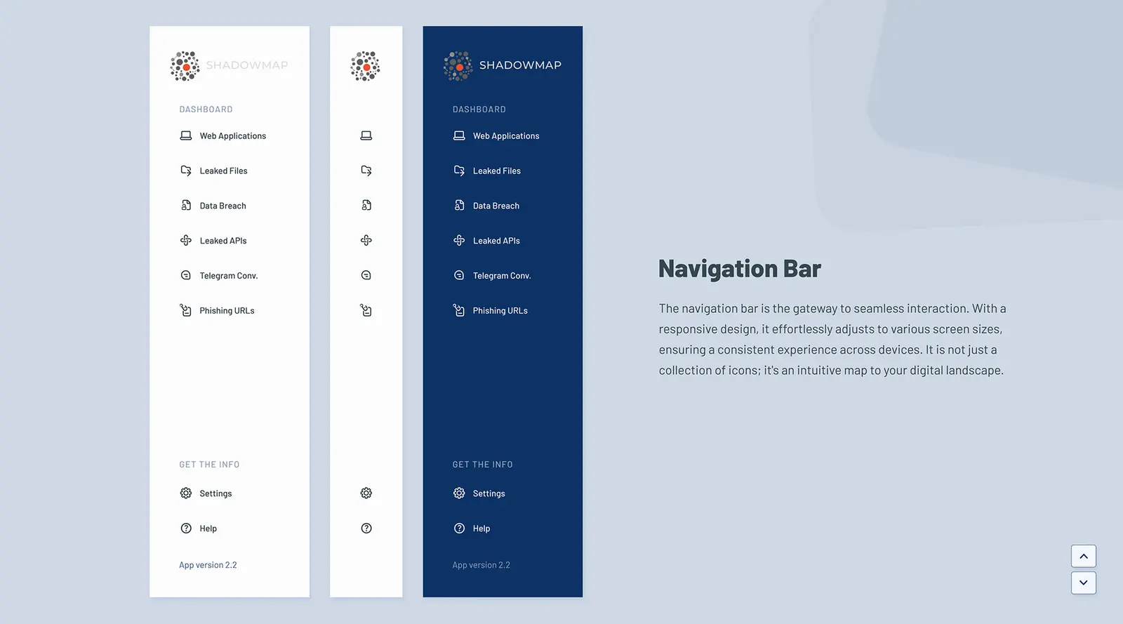 Shadow Map — cyber security software by Helmsman, screen 2
