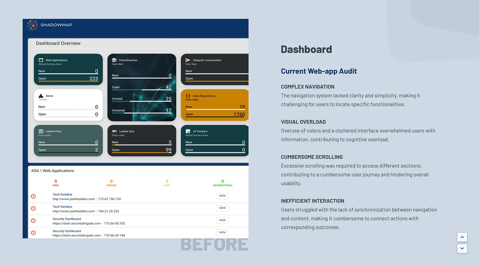 Shadow Map — cyber security software by Helmsman, screen 5