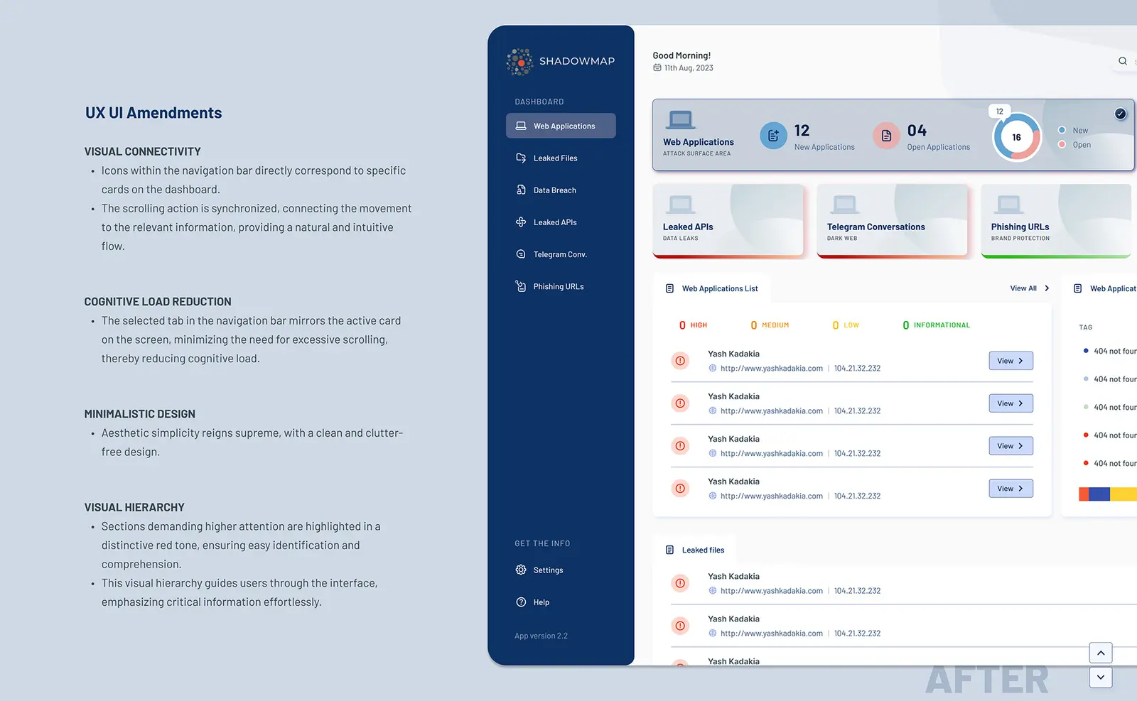 Shadow Map — cyber security software by Helmsman, screen 7