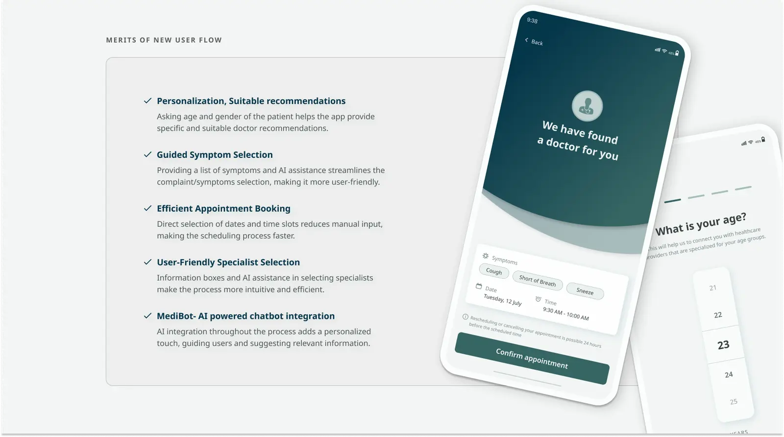 DocLink — healthcare software by Helmsman, screen 5