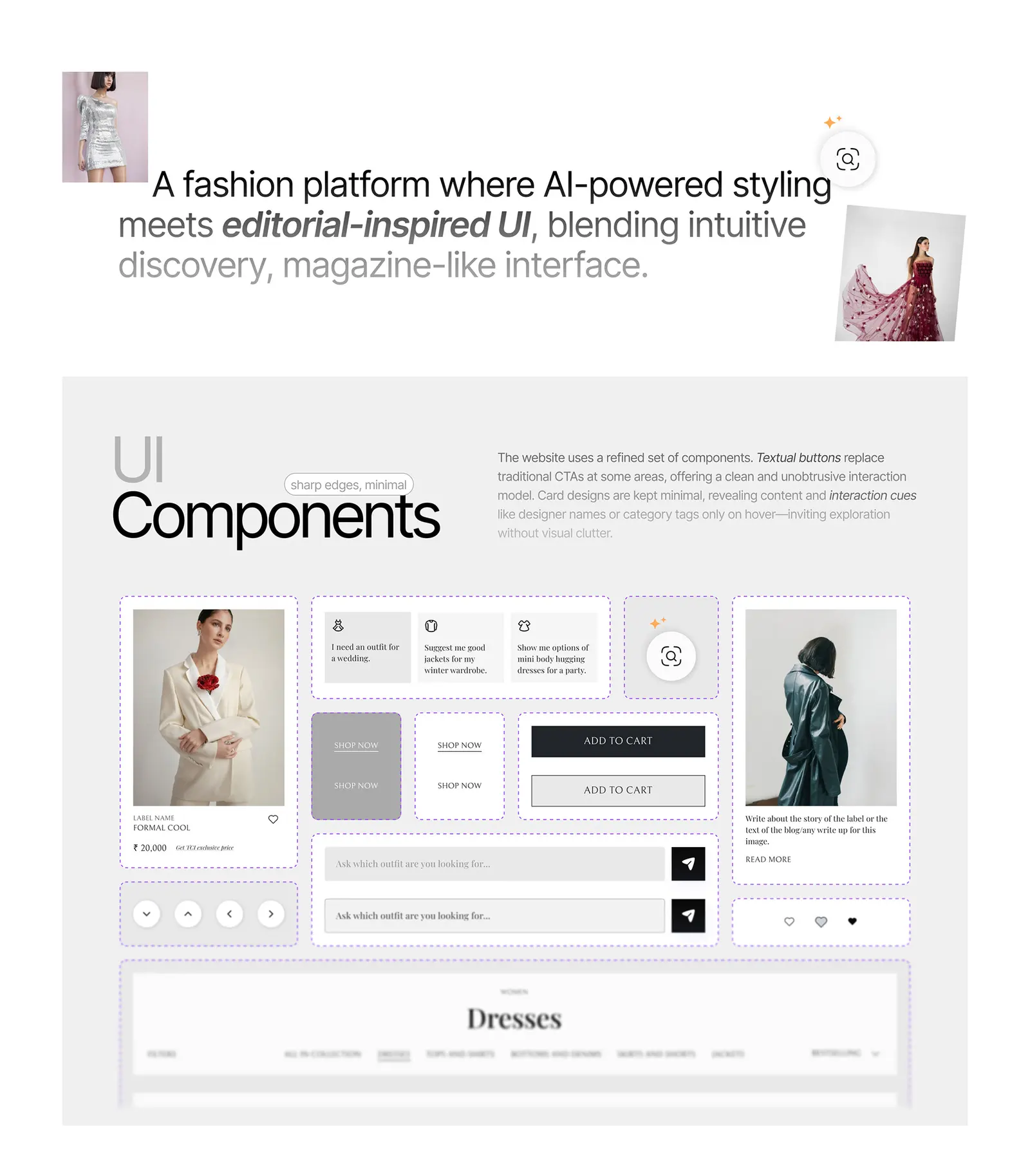 The Chic Indian — fashion website by Helmsman, screen 5
