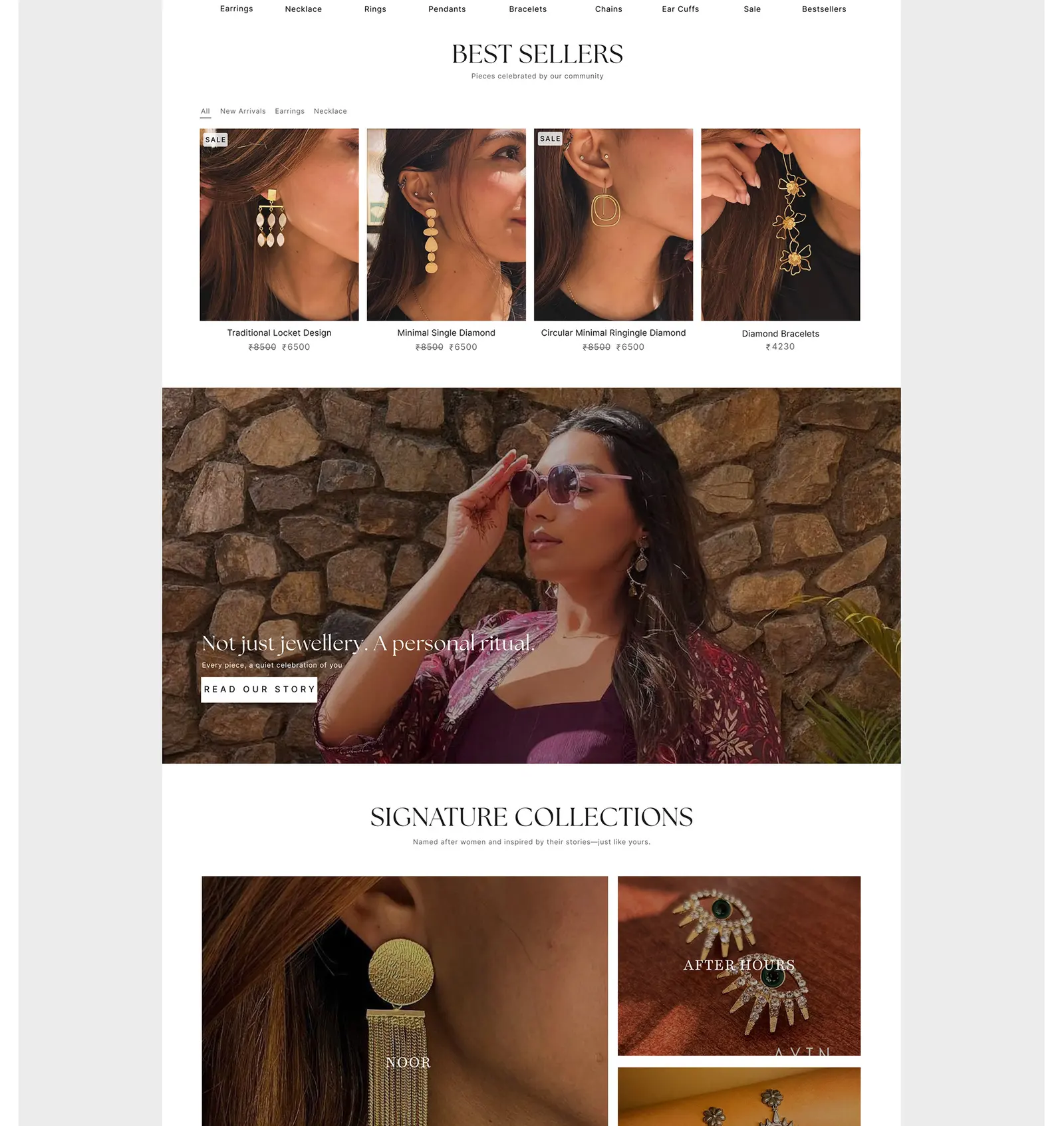 Zeff — fine jewellery website by Helmsman, screen 6