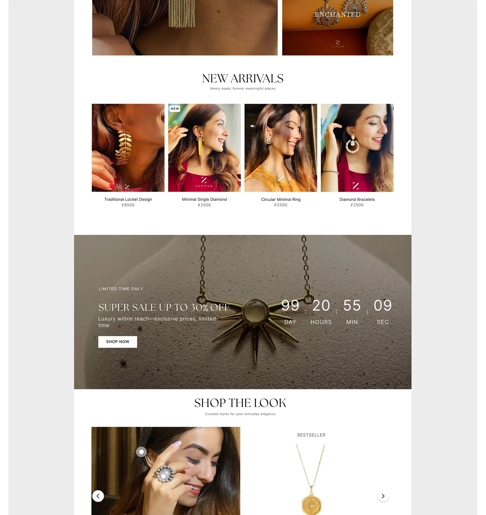 Zeff — fine jewellery website by Helmsman, screen 7