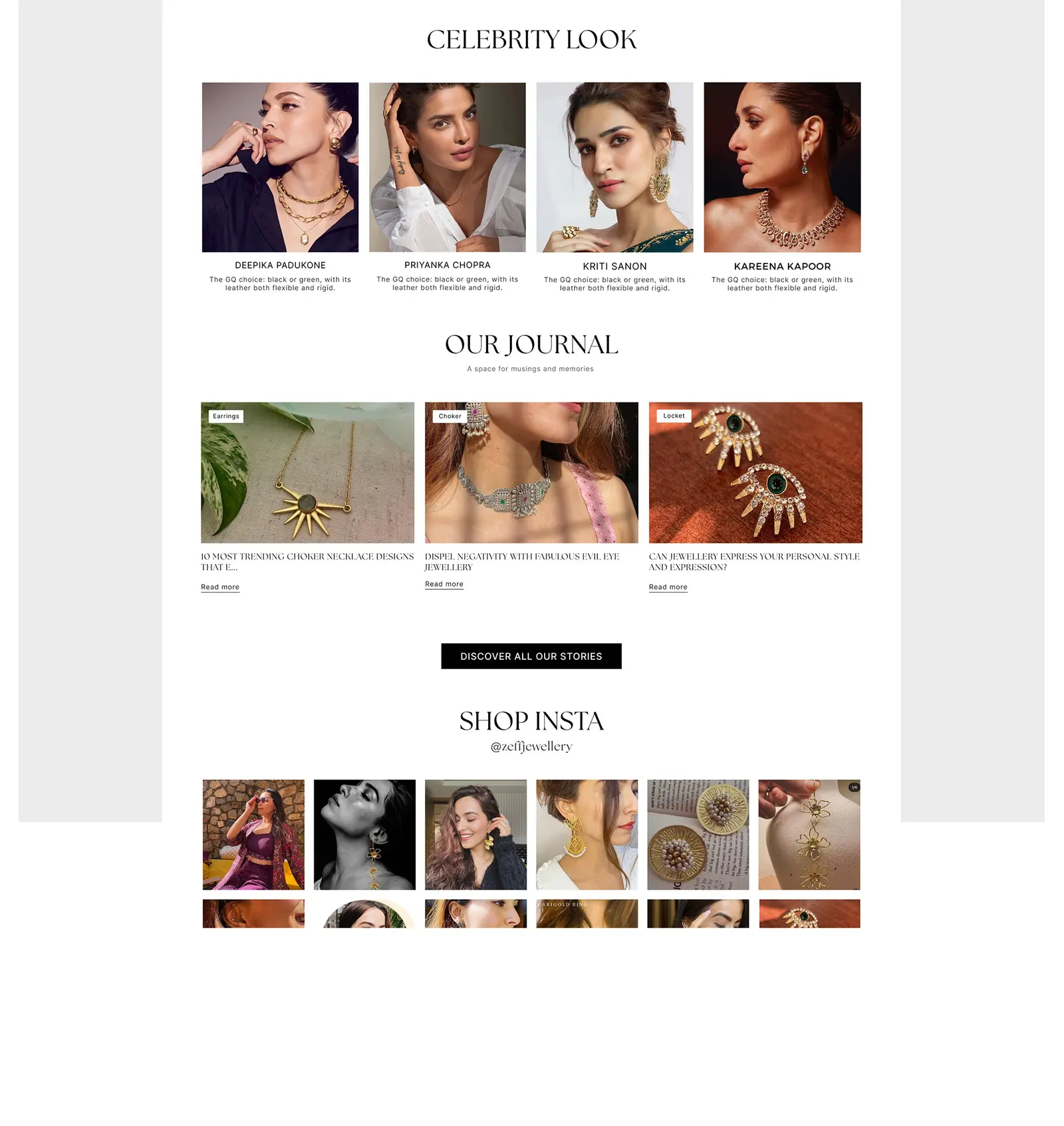Zeff — fine jewellery website by Helmsman, screen 10